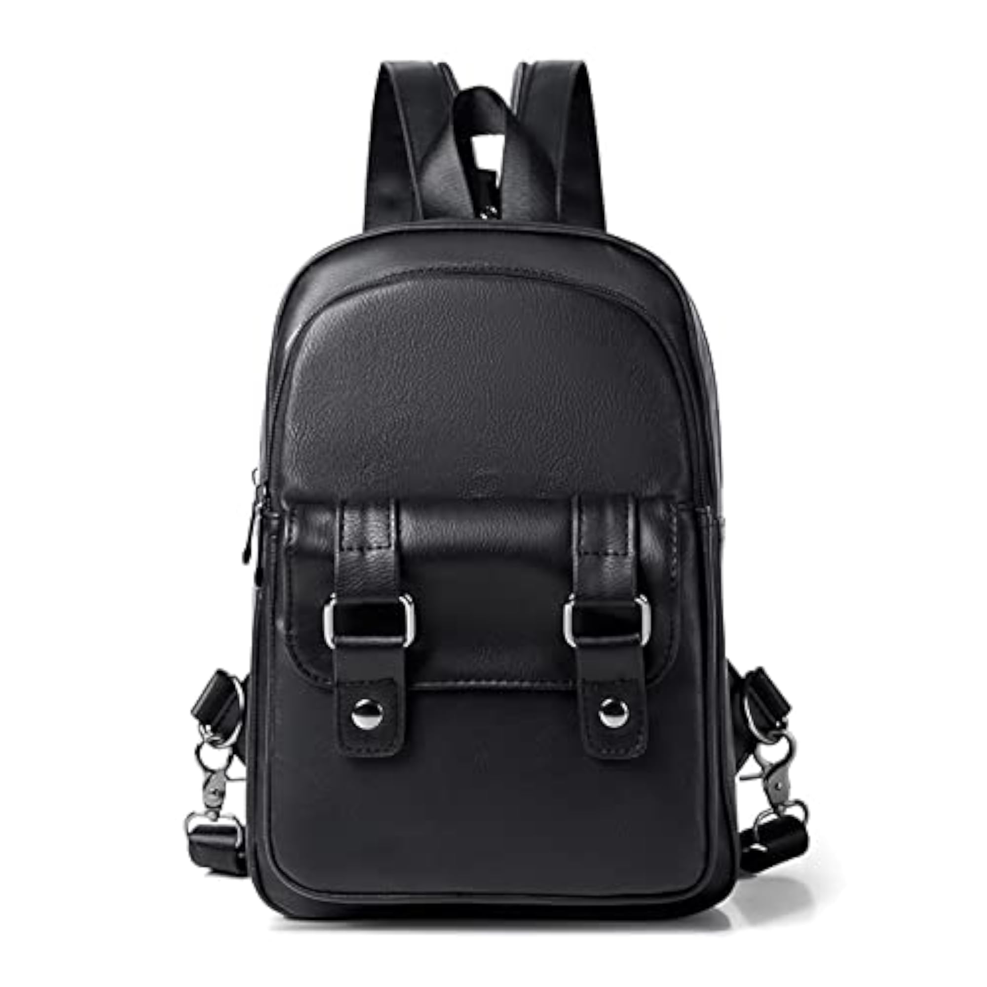 Small Synthetic Leather Mini Backpack for Travel